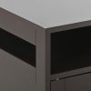 Litter Box Enclosure, Cat Litter Box Furniture with Hidden Plug, 2 Doors,Indoor Cat Washroom Storage Bench Side Table Cat House, Large Wooden Enclused